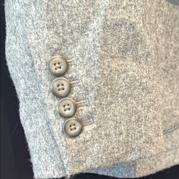 Women's Gap Wool Blend Gray Blazer, size 10 - Picture 3 of 10